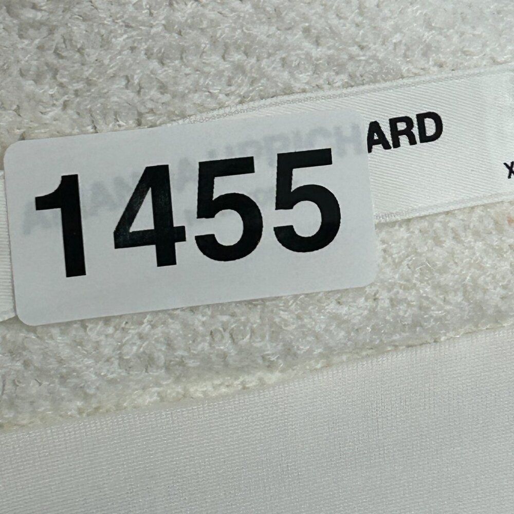 Amanda Uprichard Voila Skirt Ivory mini Extra Small XS tweed boucle faux wrap - Picture 14 of 16